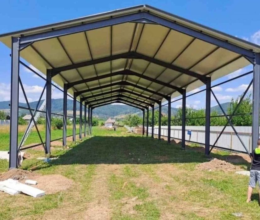 Structuri metalice hale la cheie