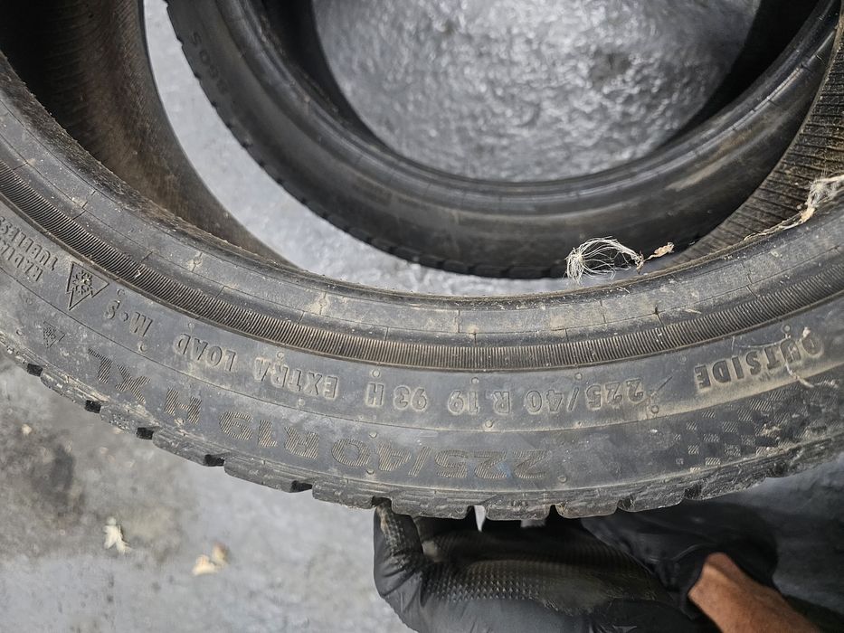 1x 225 40 19 m+s continental runflat