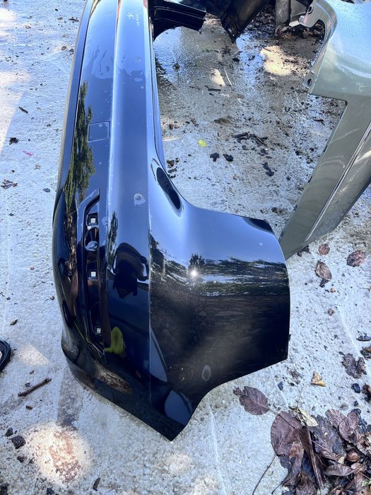 Задна броня черна за Volkswagen sharan 2010г-2015г