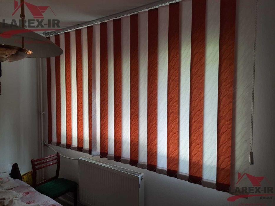 Rolete din panza ,Roleta tip Zebra ,Jaluzele verticale ,ondulate