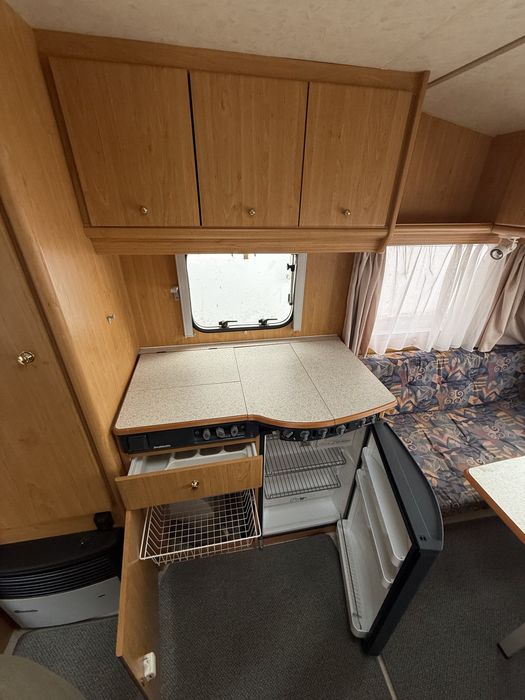 Rulota Dethleffs Family 450,1998,5 pers,baie,boiler,wc fix,dus