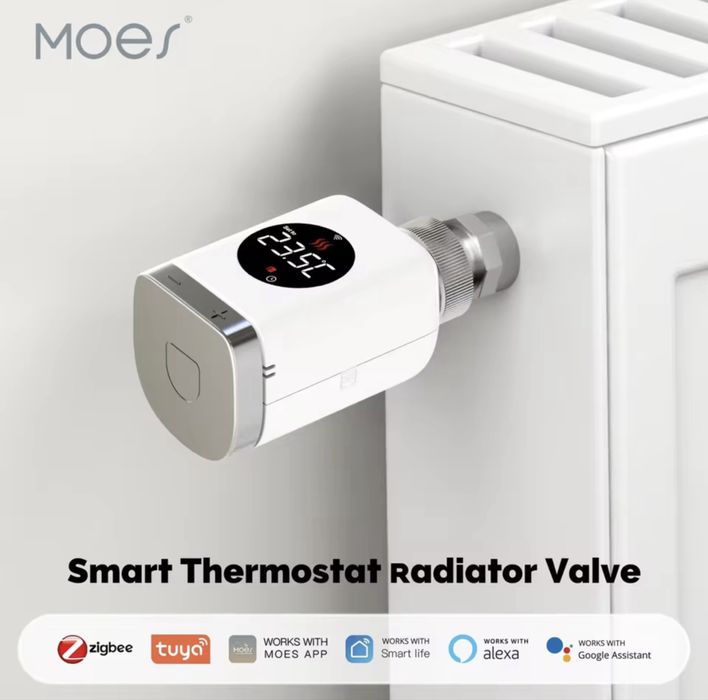 Robineti calorifer termostat smart Wifi control din telefon