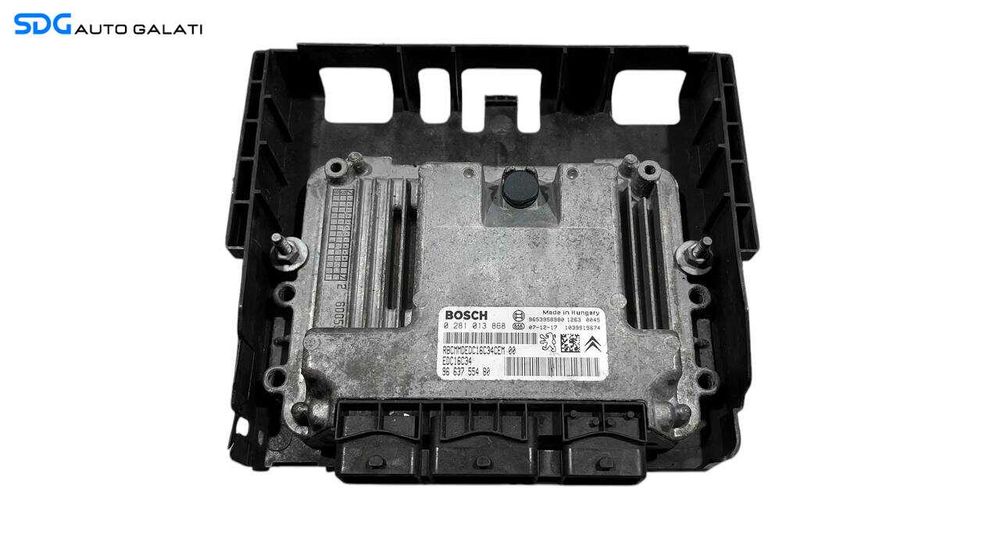 ECU Calculator Motor Bosch Citroen C3 1.6 HDI 2002 - 2009 Cod 9663755480 0281013868 [L6004] [L6005]