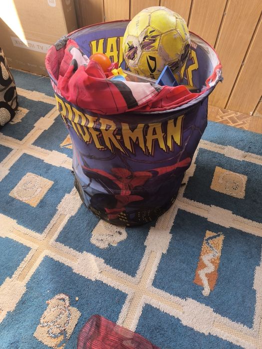 Мешок игрушек в основном кубики