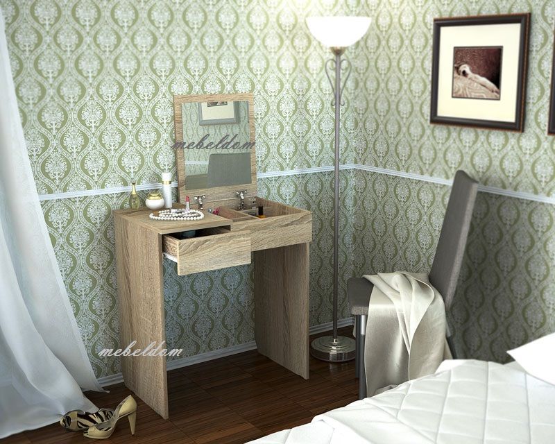 Тоалетка с чекмедже и огледало(код-1345)