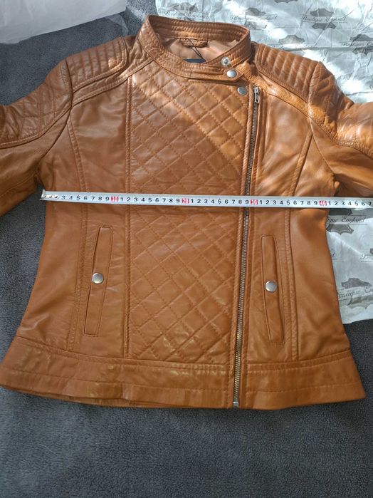 Дамско яке естествена кожа  размер S