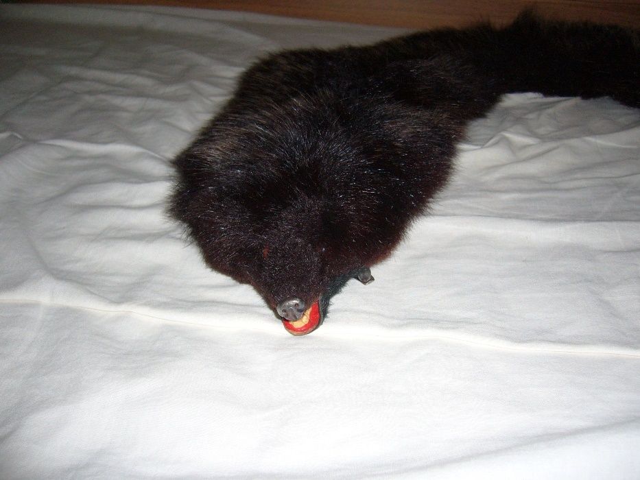 Яка от лисица/естесвен косъм