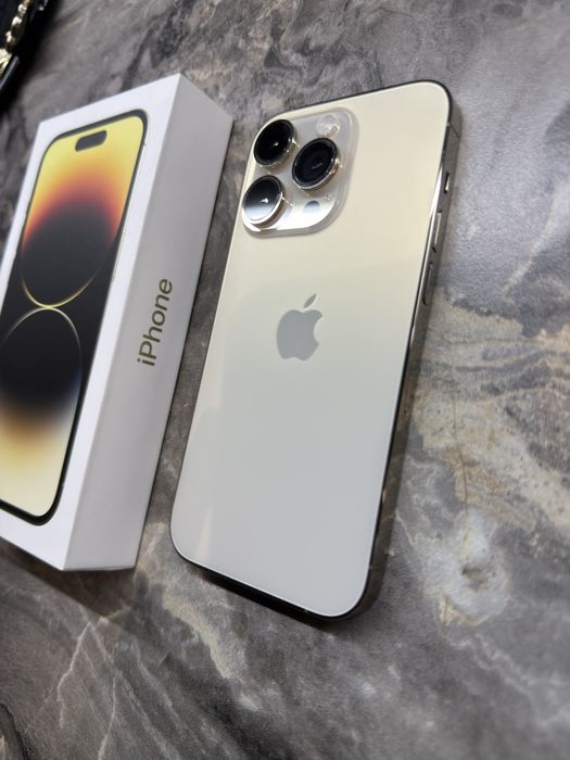 Iphone 14 pro gold 87%
