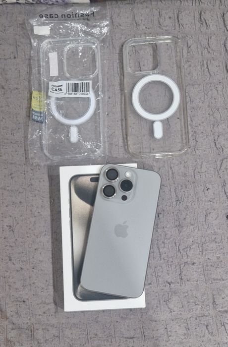 Iphone 15 pro 128gb Titanium идеальное состояние