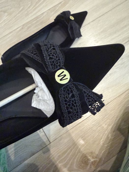 Новые туфли 38 размер, каблук 3 см