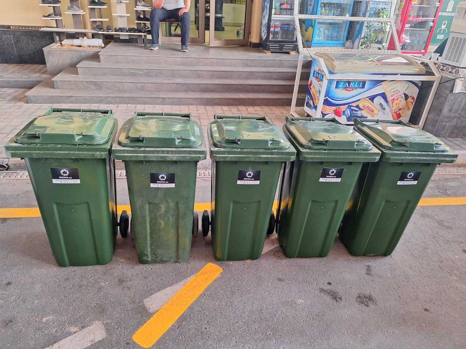 Мусорный бак урна для Мусора Контейнер от 30л  до 1100л