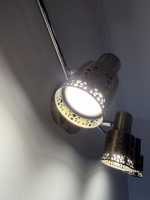 Lampa aplica spot cu 4 capete si brate reglabile