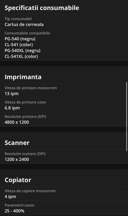 Imprimanta CANON TS5150