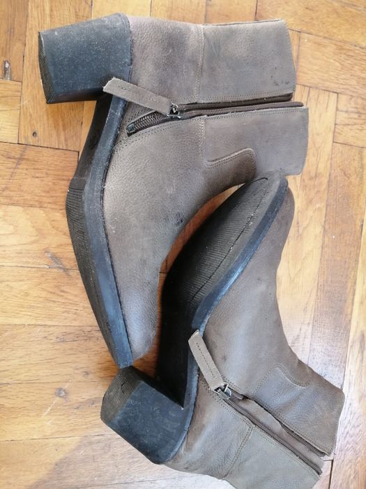 Боти естествена кожа