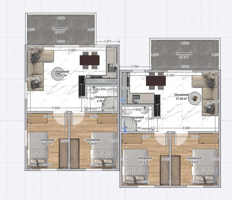 Продава ТОП парцел 300м2 на пътя към плажа Паралия Врасна,Гърция