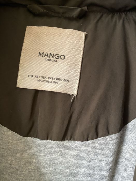 Дамско Зимно яке Манго, гъши пух