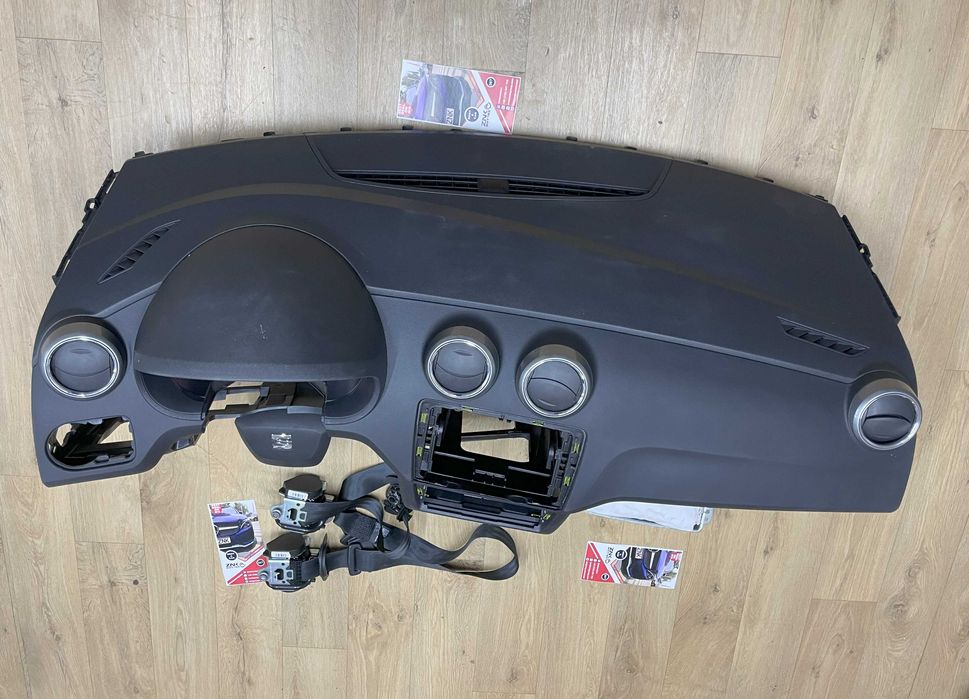 Seat Ibiza 2016 facelift - plansa de bord - kit airbag volan pasager