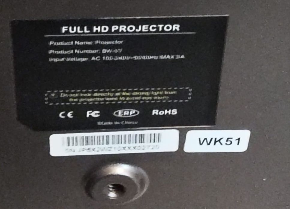 Blitzwolf de-v7 videoproiector 1080p nou