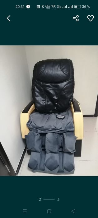 Продам электрическое массажное кресло