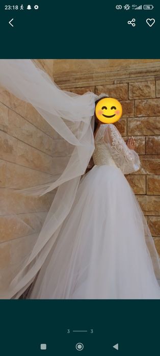 Продам свадебное платье