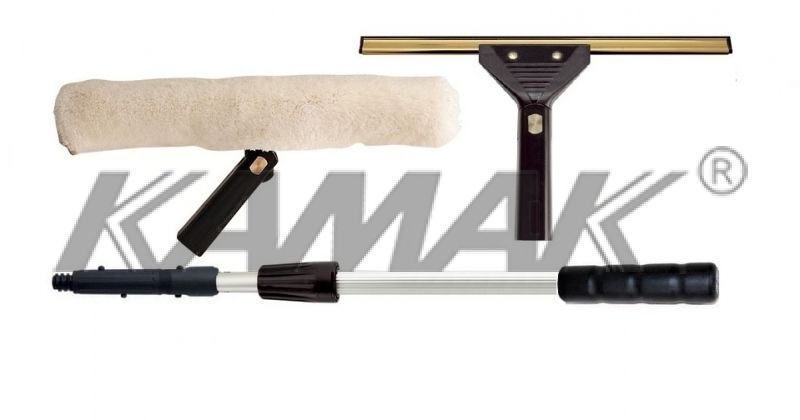 Професионални инструменти за измиване на стъкла с телескопична дръжжка