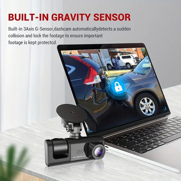 Set 3 Camere Trafic Auto Triple, Wi-Fi  Calitate Premium