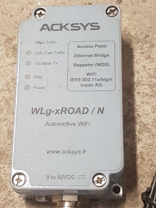 Interfață wifi industrială Acksys