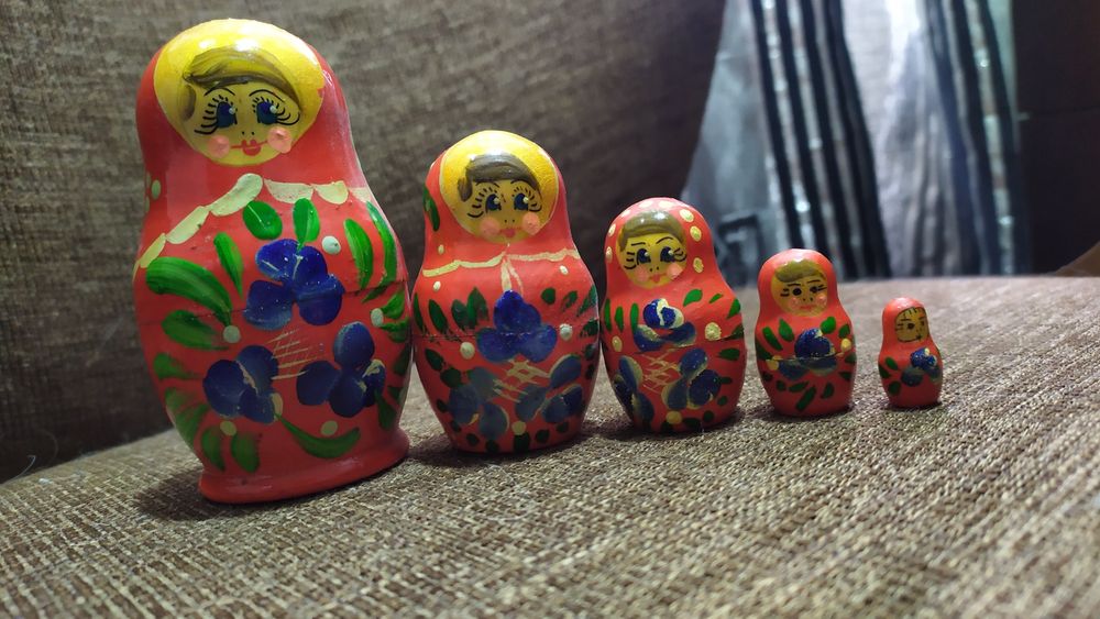 Матрёшка (дерево, ручная работа)