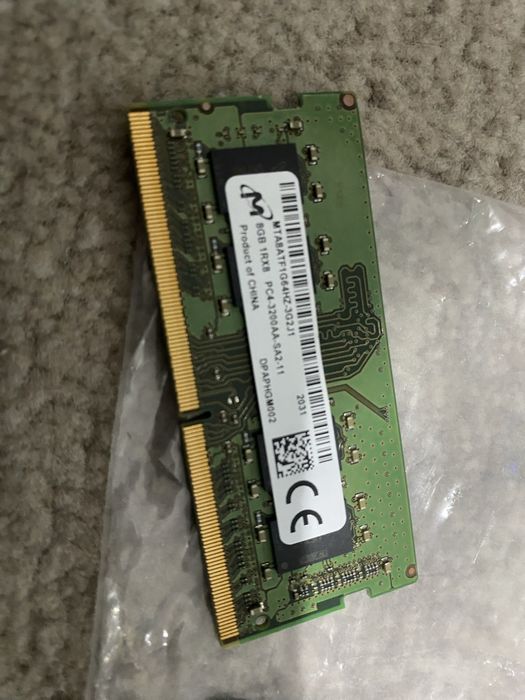 Ram sodimm 2x 8Gb DDR4 3200MHz dual channel laptop
