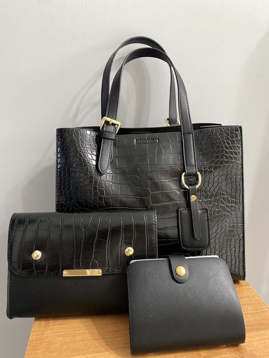 Сумка с косметичкой и кошельком