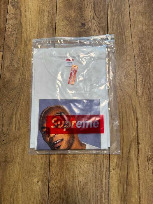 Supreme x Mike Tyson "Iron Mike" White T-shirt