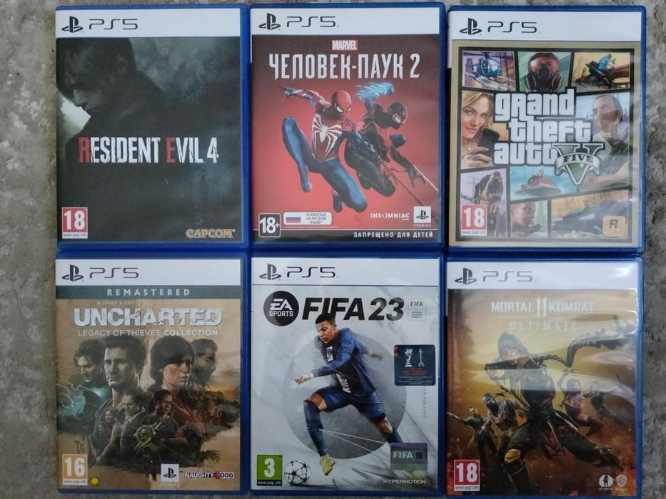 игры PS5 и PS4 новые