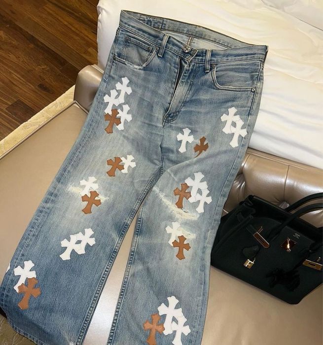 Джинсы от Chrome Hearts 1/1 люкс качество