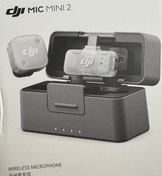 DJI Mic Mini 2 – Microfon wireless compact pentru sunet profesional