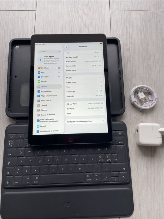 • Ipad •  Gen 9  •  10.2” •