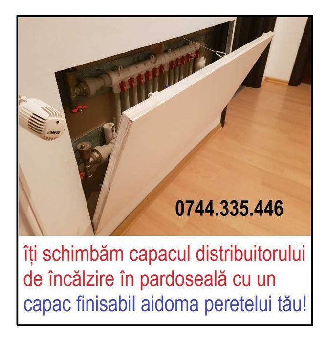 Trape pentru zidărie, beton sau cutie metalică distribuitor