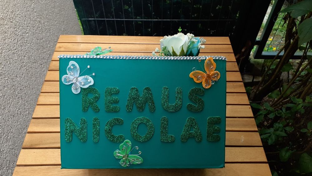 Cutie pentru DAR la botez sau nunta