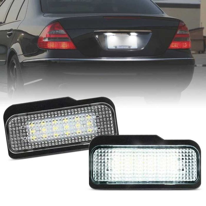 LED плафони заден регистрационен номер Mercedes W211 S203 W219 R171