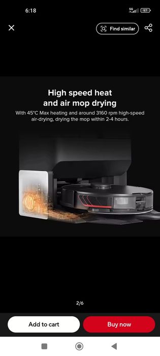 Aspirator robot Roborock S7 maxV ultra