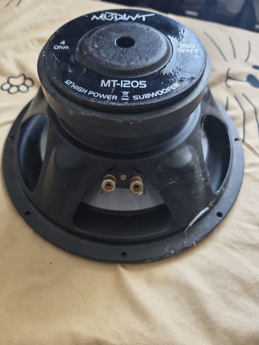Vând difuzor de subwofer auto