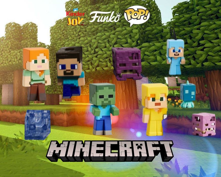 Колекция Kinder Joy Minecraft