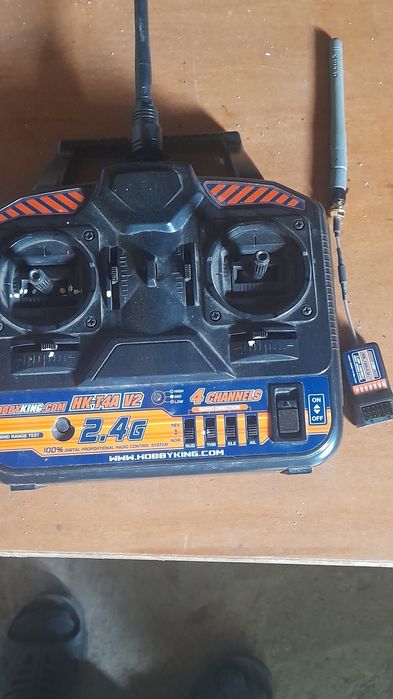 Radio Telecomanda Hobby Kyng 4 canale cu antena