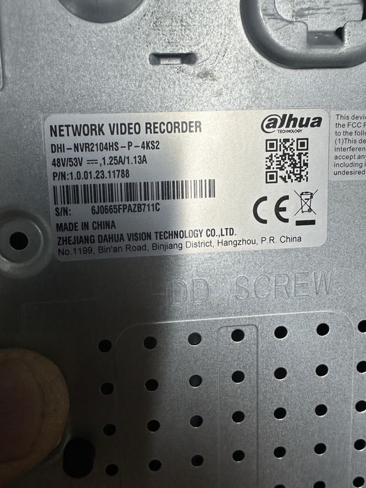 Nvr Dahua NVR2104HS-P-4KS2