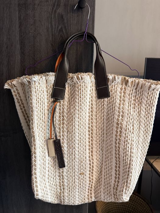 Purificacion Garcia Tote Bag bumbac si uita Noua