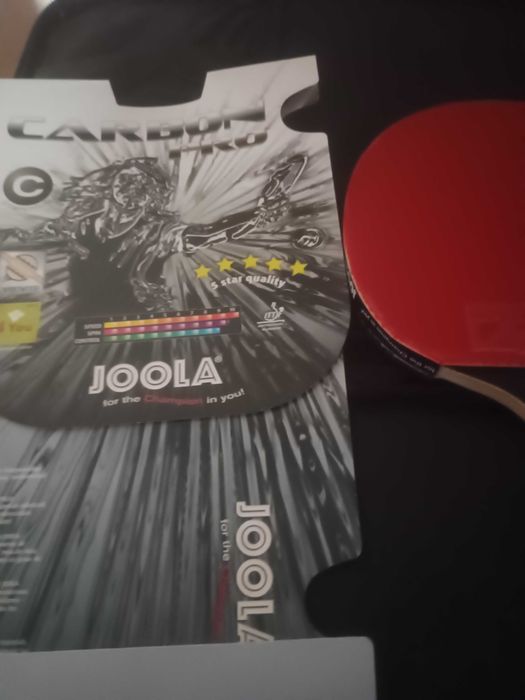 Paleta tenis de masa jola și husa protecție