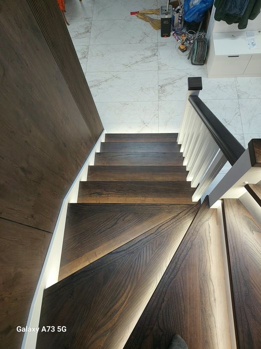 Обшивка деревом.