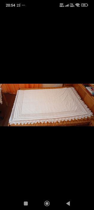 Cearceaf Damasc cu abajur și cipcă