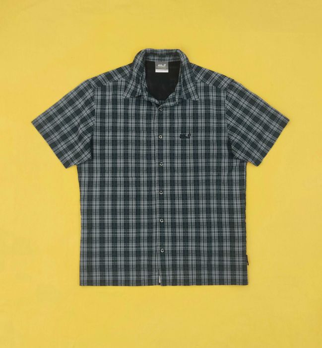 Camasa Jack Wolfskin Green Smarald - UVSHIELD