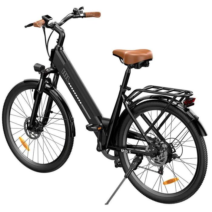 iScooter Ucitys Bicicletă electrică, motor de 250W, baterie 13Ah, anvelope de 26 inch, suspensie față, Shimano, bicicletă  pentru adulți - Resigilata