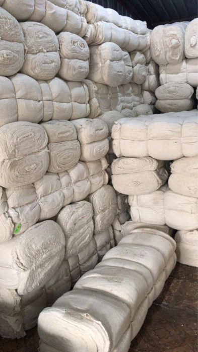 Ветошь 1,2 /50 м, обтирочное полотно, тряпка хлопчато-бумажная